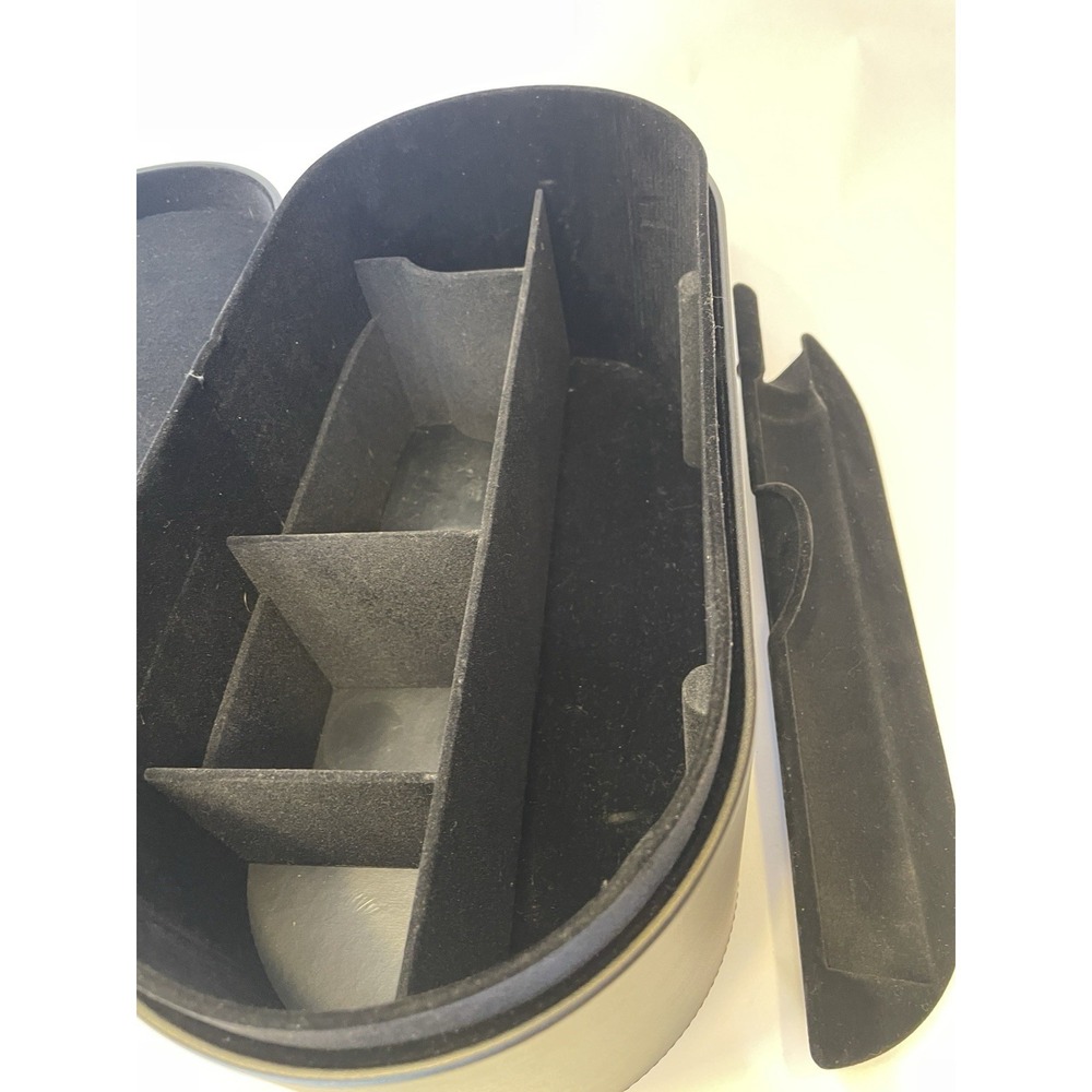 DYSON Airwrap Leather Storage CASE ONLY Black Purple Trim Excellent Condition - Picture 9 of 16